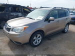 2015 Subaru Forester 2.5i Premium Золотой vin: JF2SJADC3FH436417