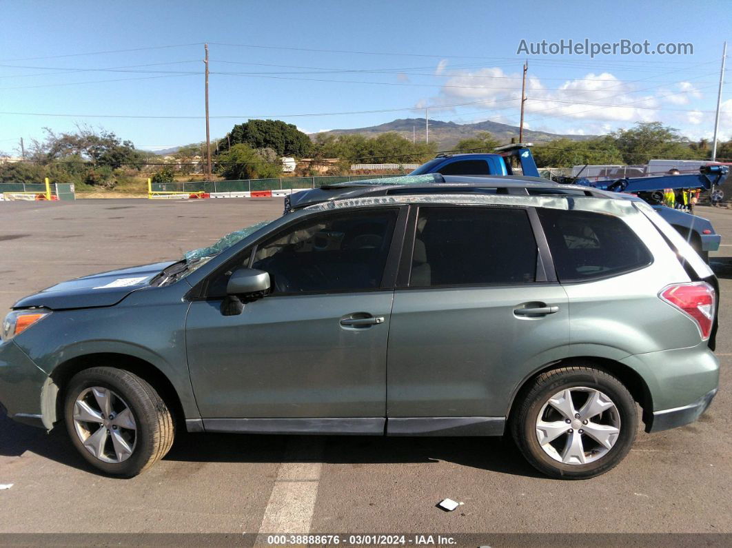 2015 Subaru Forester 2.5i Premium Gray vin: JF2SJADC3FH496519