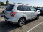 2015 Subaru Forester 2.5i Premium White vin: JF2SJADC3FH551275