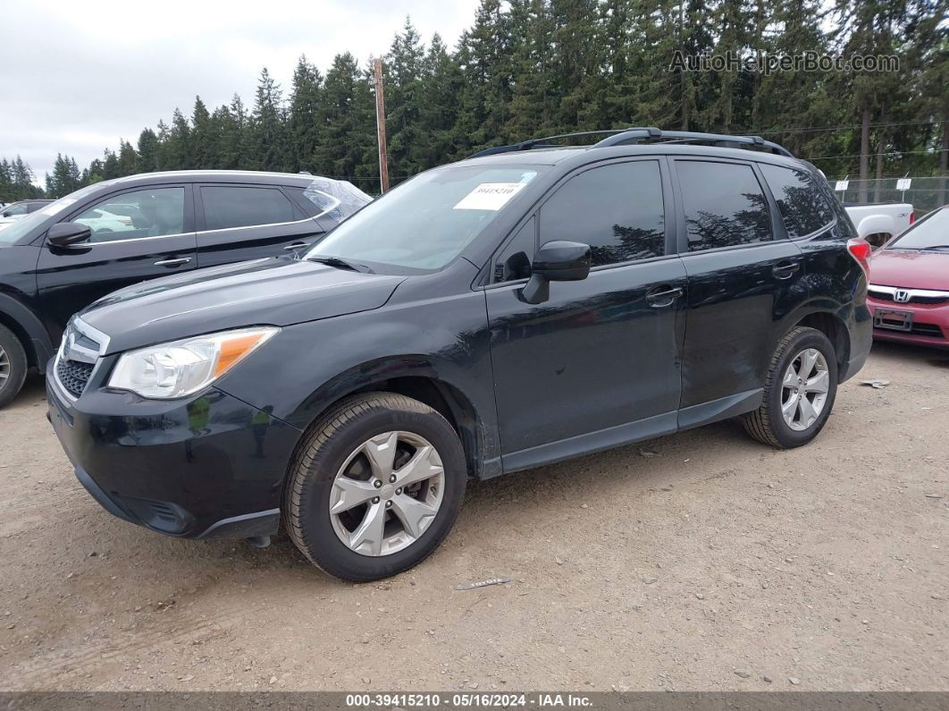 2016 Subaru Forester 2.5i Premium Black vin: JF2SJADC3GH546093