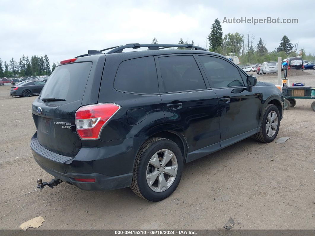 2016 Subaru Forester 2.5i Premium Черный vin: JF2SJADC3GH546093