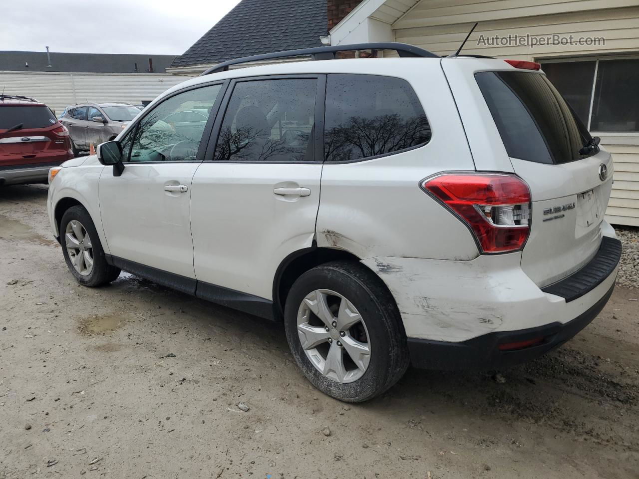 2015 Subaru Forester 2.5i Premium Белый vin: JF2SJADC4FH482354