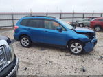 2015 Subaru Forester 2.5i Premium Blue vin: JF2SJADC4FH520147