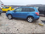 2015 Subaru Forester 2.5i Premium Blue vin: JF2SJADC4FH520147