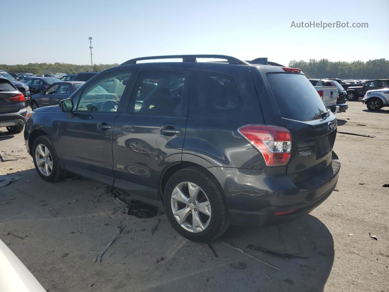 2016 Subaru Forester 2.5i Premium Black vin: JF2SJADC4GH401306