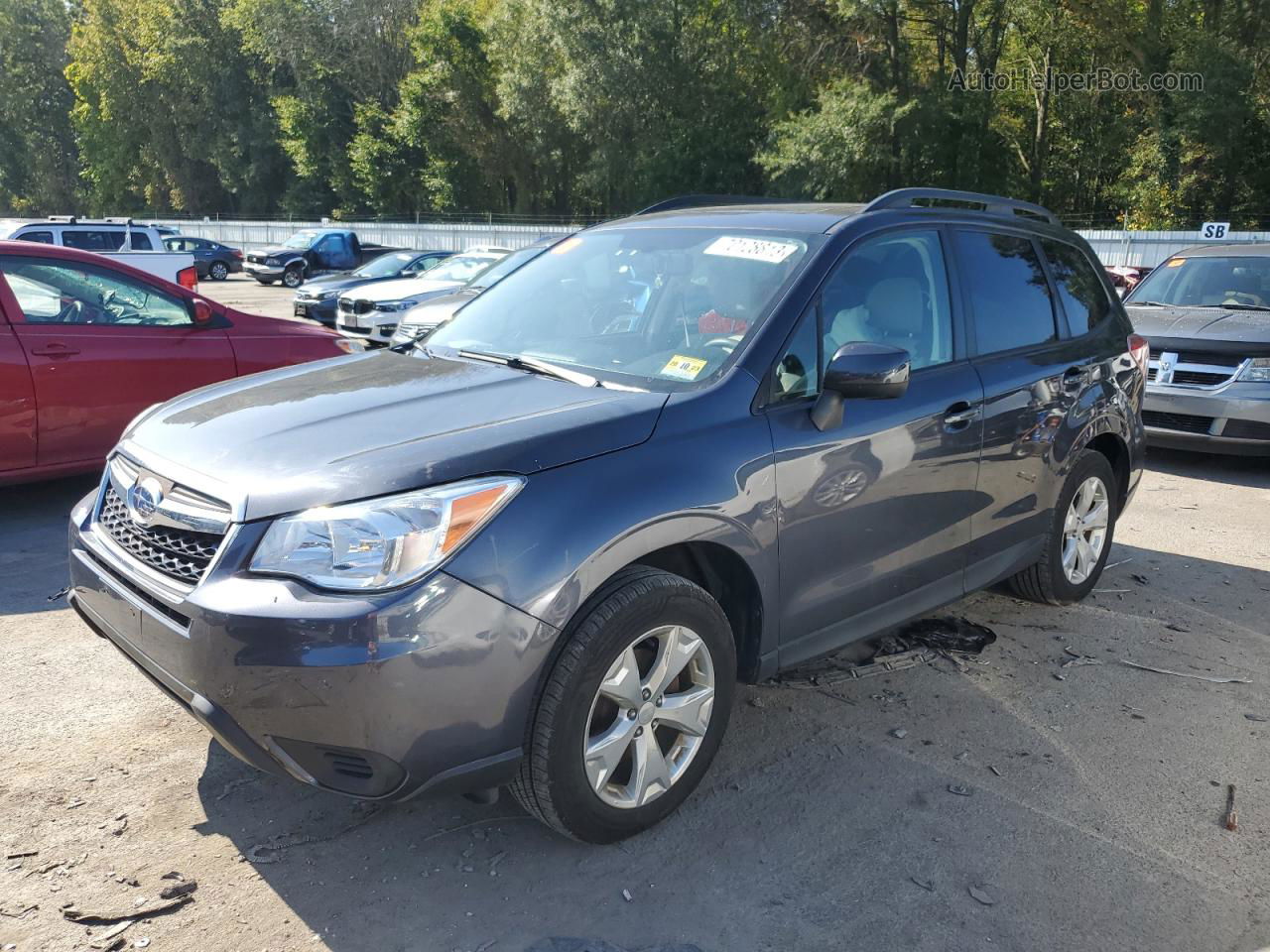 2016 Subaru Forester 2.5i Premium Black vin: JF2SJADC4GH401306