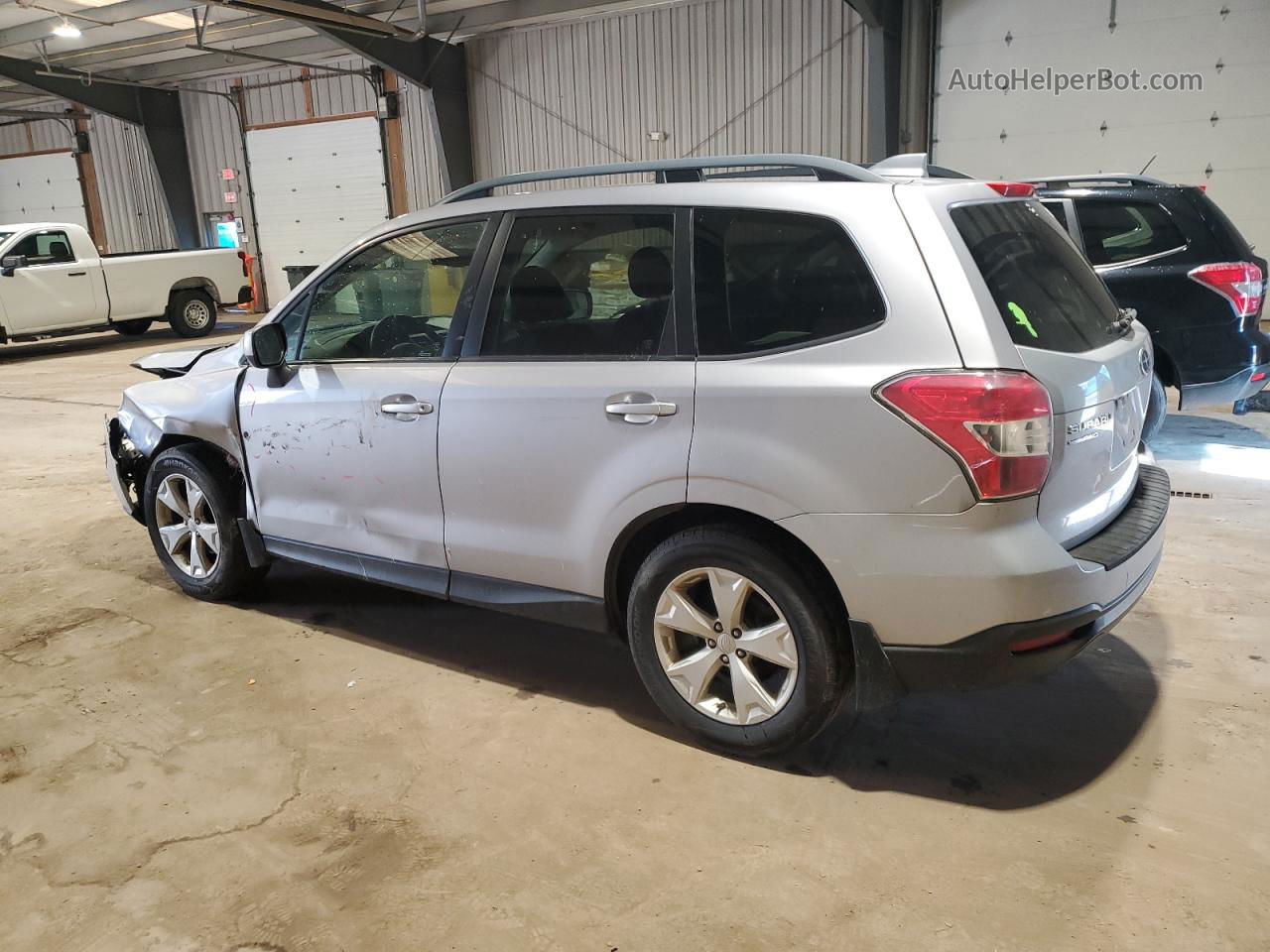 2016 Subaru Forester 2.5i Premium Silver vin: JF2SJADC4GH408904