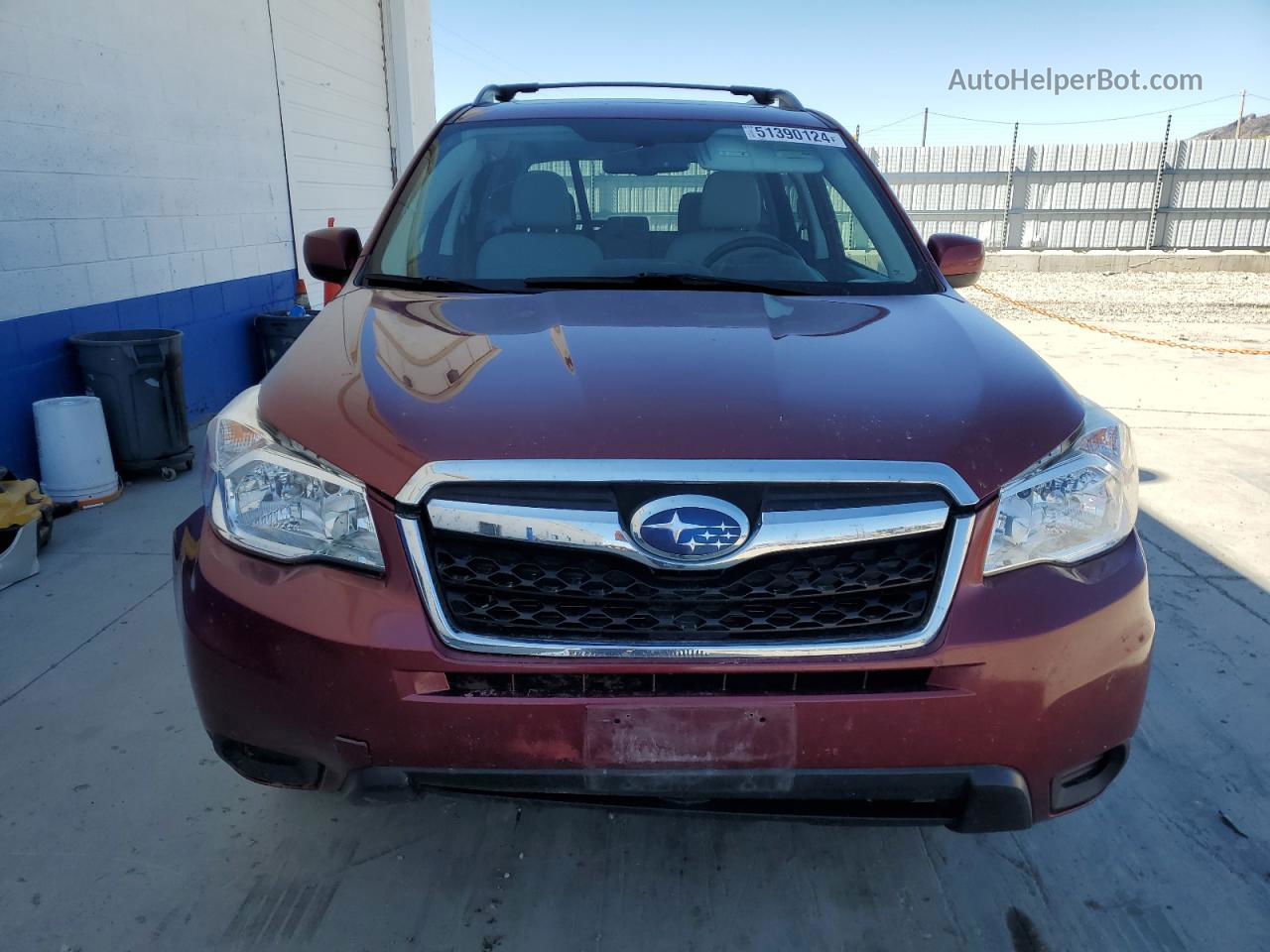 2016 Subaru Forester 2.5i Premium Red vin: JF2SJADC4GH440722