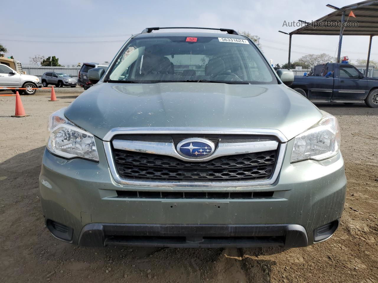 2016 Subaru Forester 2.5i Premium Green vin: JF2SJADC4GH447783