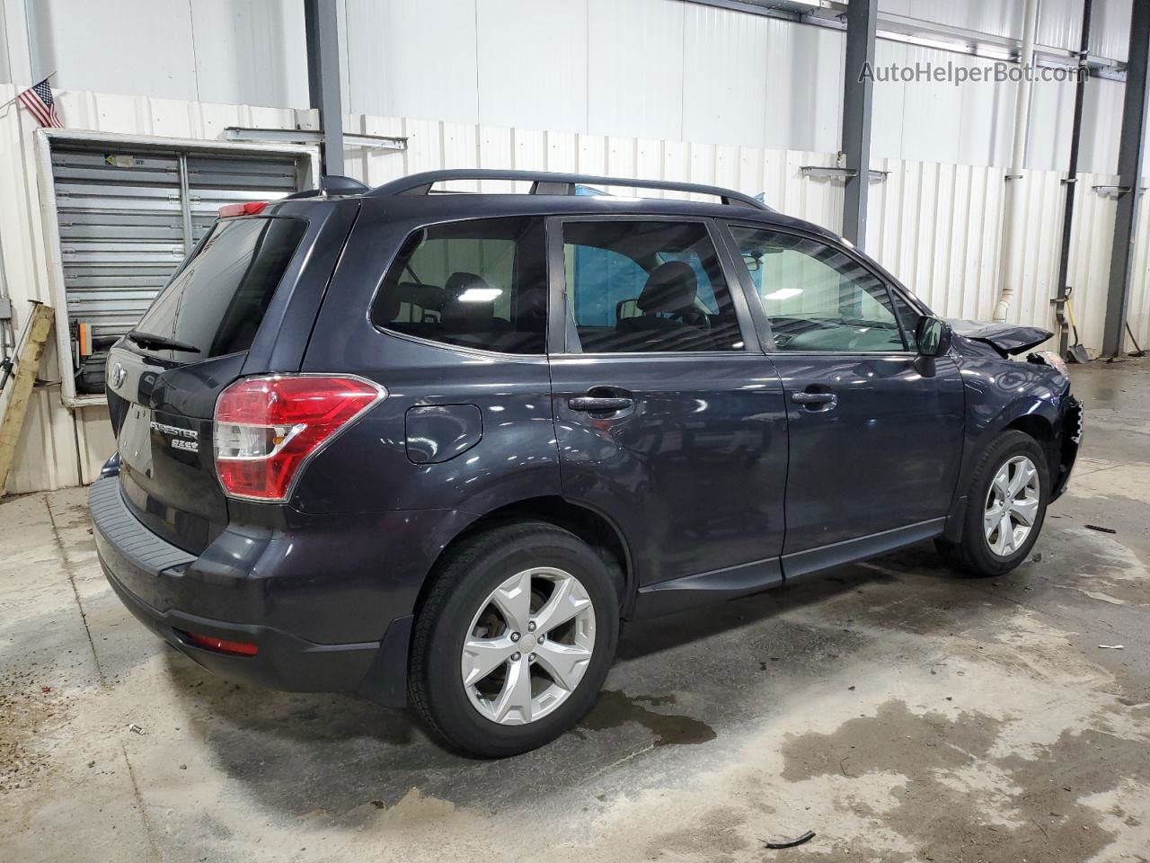 2016 Subaru Forester 2.5i Premium Черный vin: JF2SJADC4GH471596