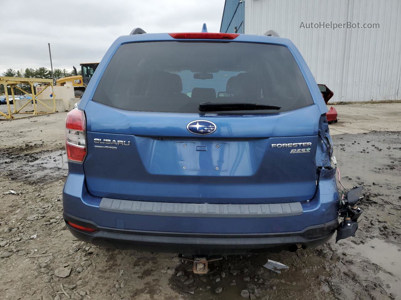 2016 Subaru Forester 2.5i Premium Blue vin: JF2SJADC4GH484493