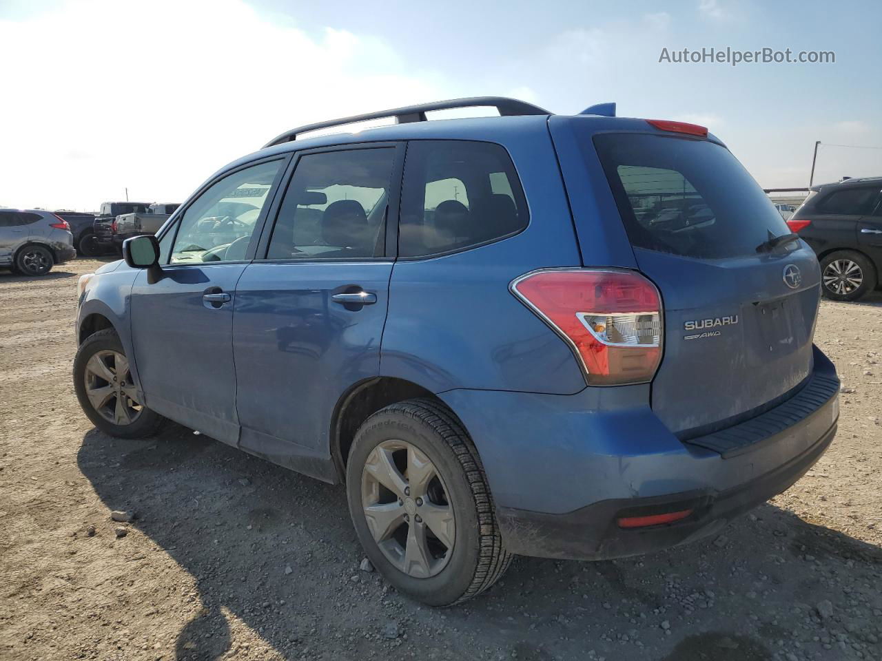 2016 Subaru Forester 2.5i Premium Blue vin: JF2SJADC4GH488186