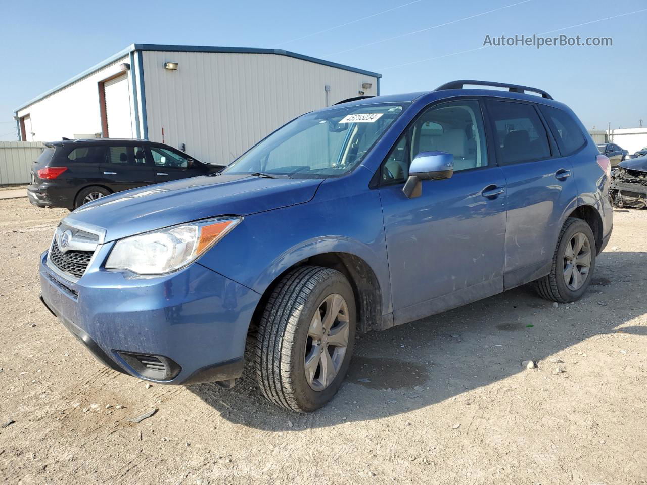 2016 Subaru Forester 2.5i Premium Blue vin: JF2SJADC4GH488186