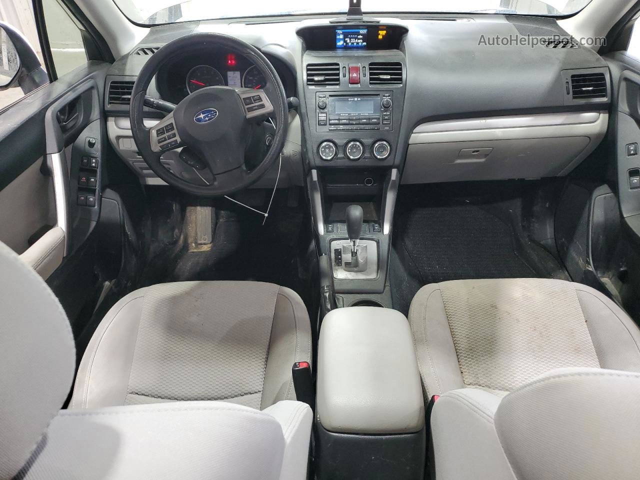 2015 Subaru Forester 2.5i Premium Белый vin: JF2SJADC5FH509576