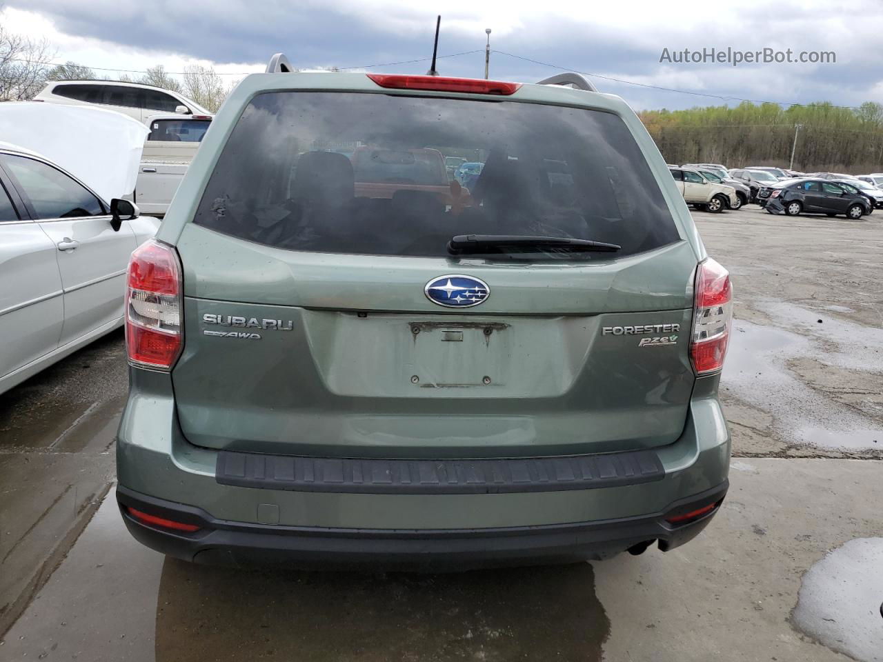 2015 Subaru Forester 2.5i Premium Green vin: JF2SJADC5FH809280