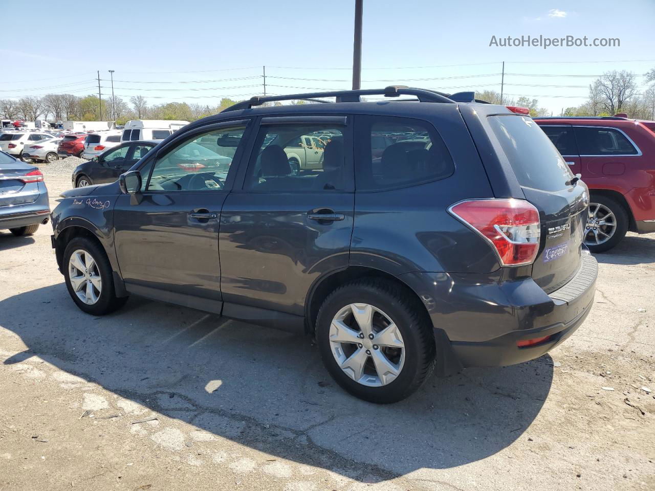 2016 Subaru Forester 2.5i Premium Gray vin: JF2SJADC5GG456921