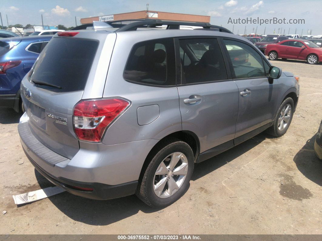 2016 Subaru Forester 2.5i Premium Серебряный vin: JF2SJADC5GH405638