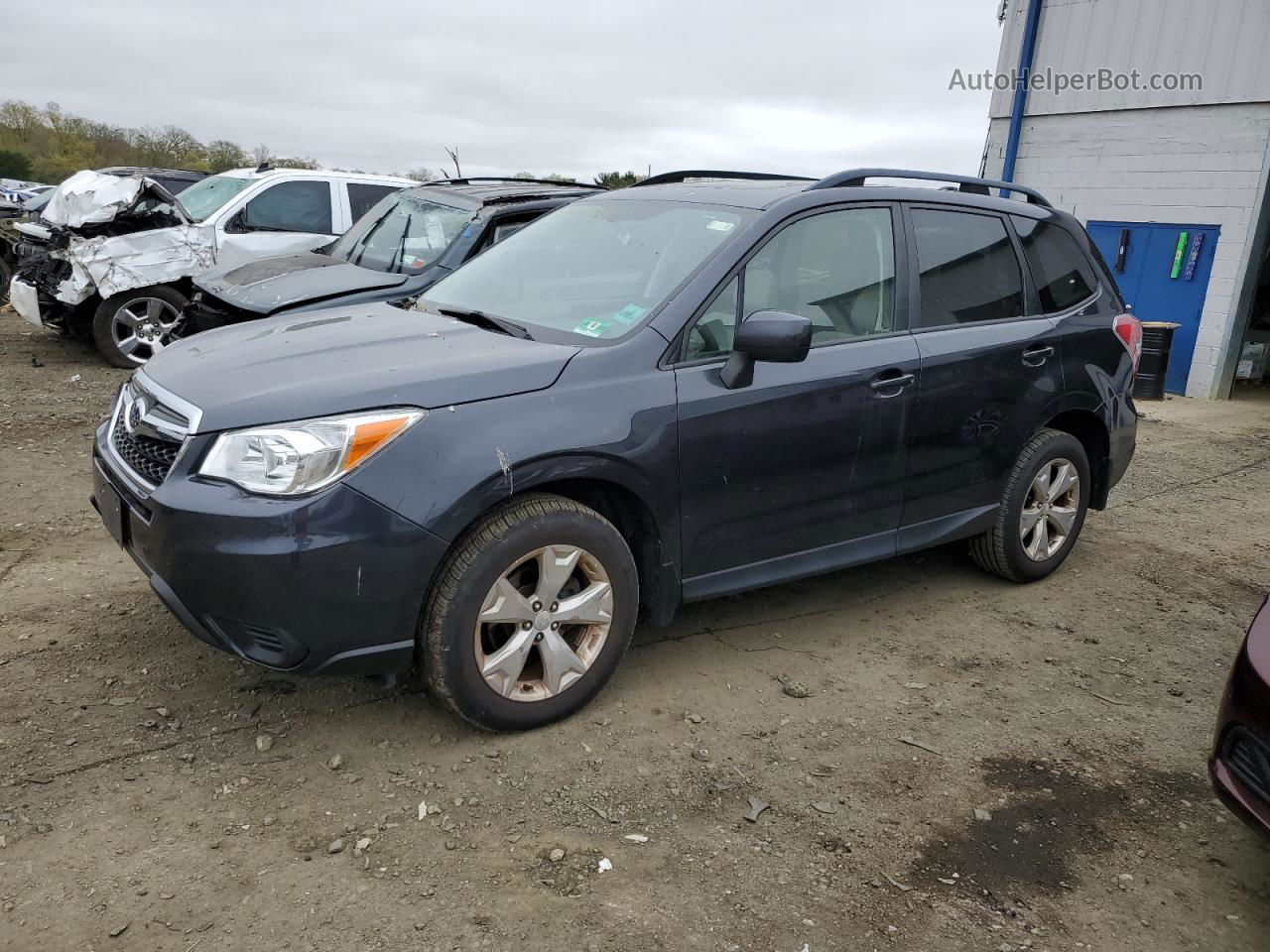 2016 Subaru Forester 2.5i Premium Black vin: JF2SJADC5GH406983