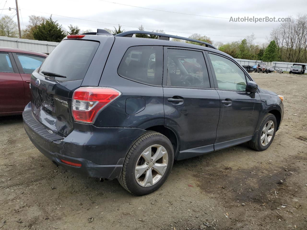 2016 Subaru Forester 2.5i Premium Black vin: JF2SJADC5GH406983