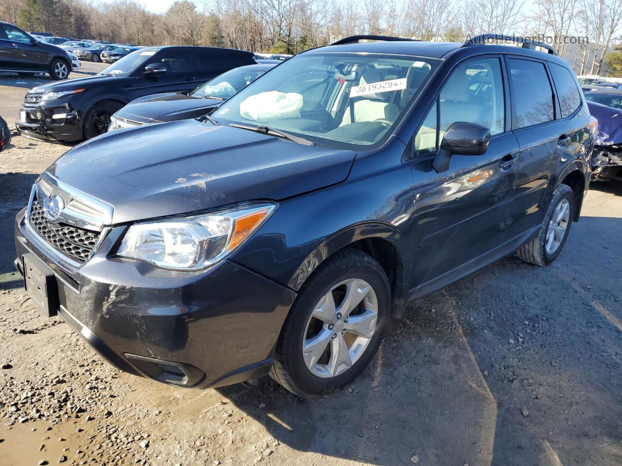 2016 Subaru Forester 2.5i Premium Black vin: JF2SJADC5GH440275