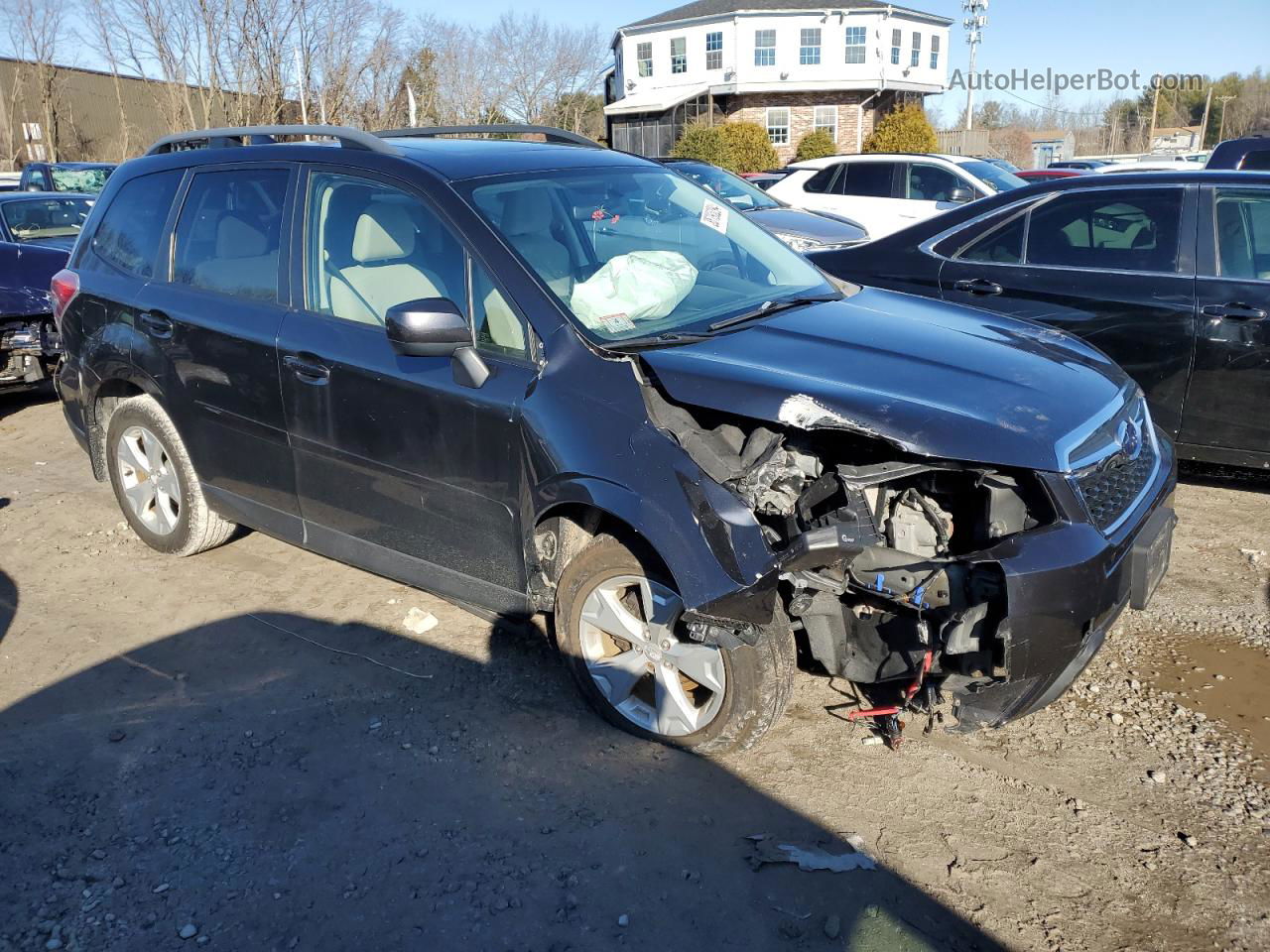 2016 Subaru Forester 2.5i Premium Black vin: JF2SJADC5GH440275