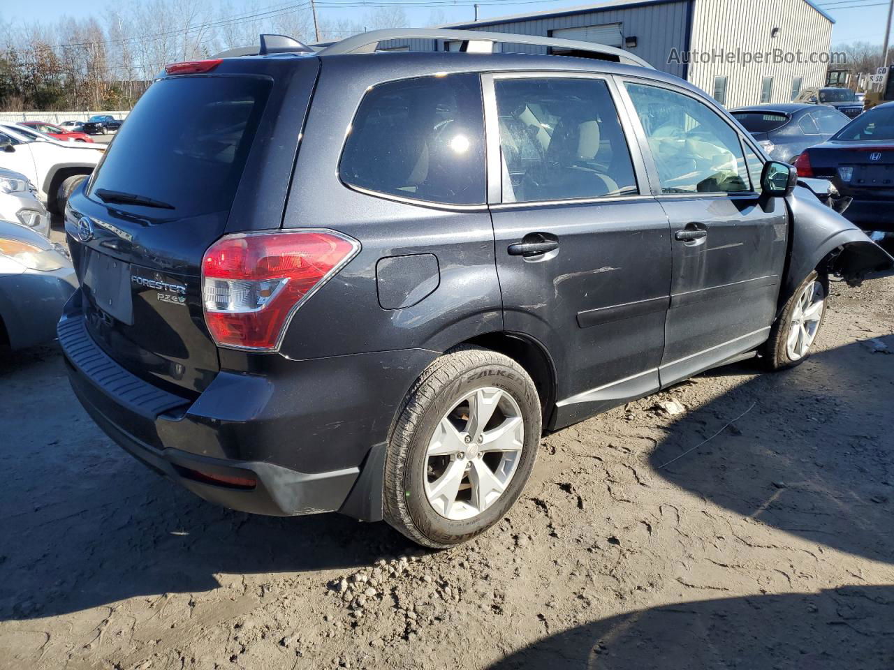 2016 Subaru Forester 2.5i Premium Black vin: JF2SJADC5GH440275