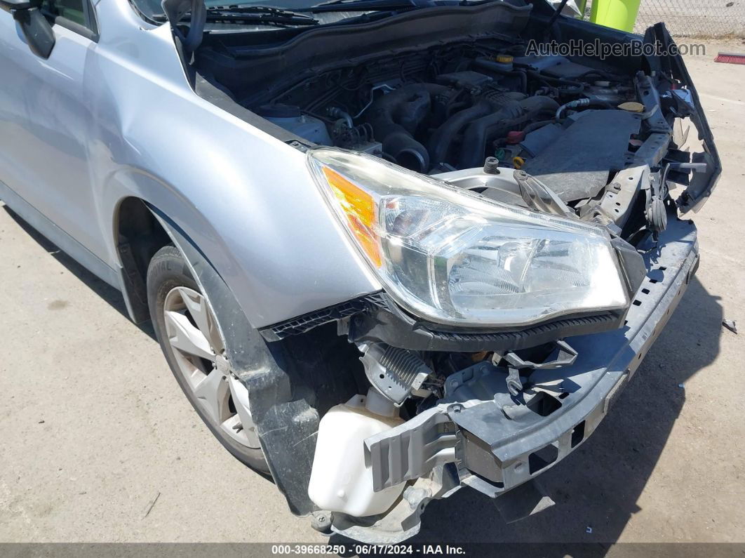 2016 Subaru Forester 2.5i Premium Silver vin: JF2SJADC5GH544670