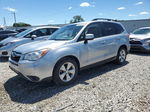 2015 Subaru Forester 2.5i Premium Silver vin: JF2SJADC6FH453261