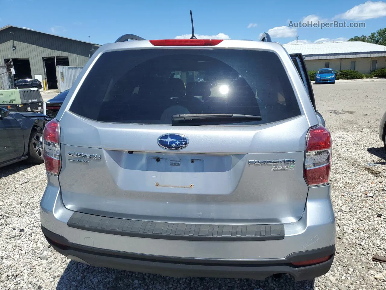 2015 Subaru Forester 2.5i Premium Серебряный vin: JF2SJADC6FH453261