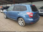 2015 Subaru Forester 2.5i Premium Blue vin: JF2SJADC6FH493789