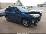 2015 Subaru Forester 2.5i Premium Blue vin: JF2SJADC6FH493789