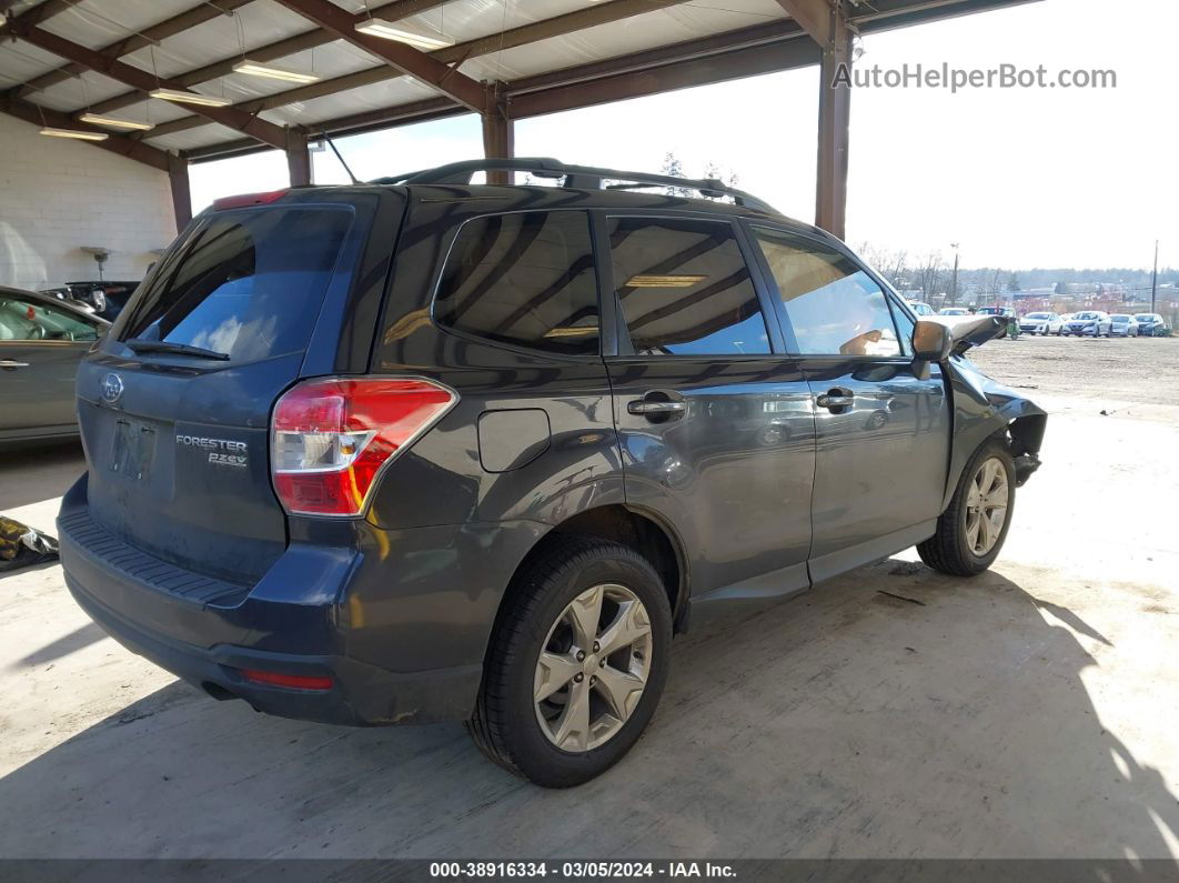 2015 Subaru Forester 2.5i Premium Gray vin: JF2SJADC6FH570533