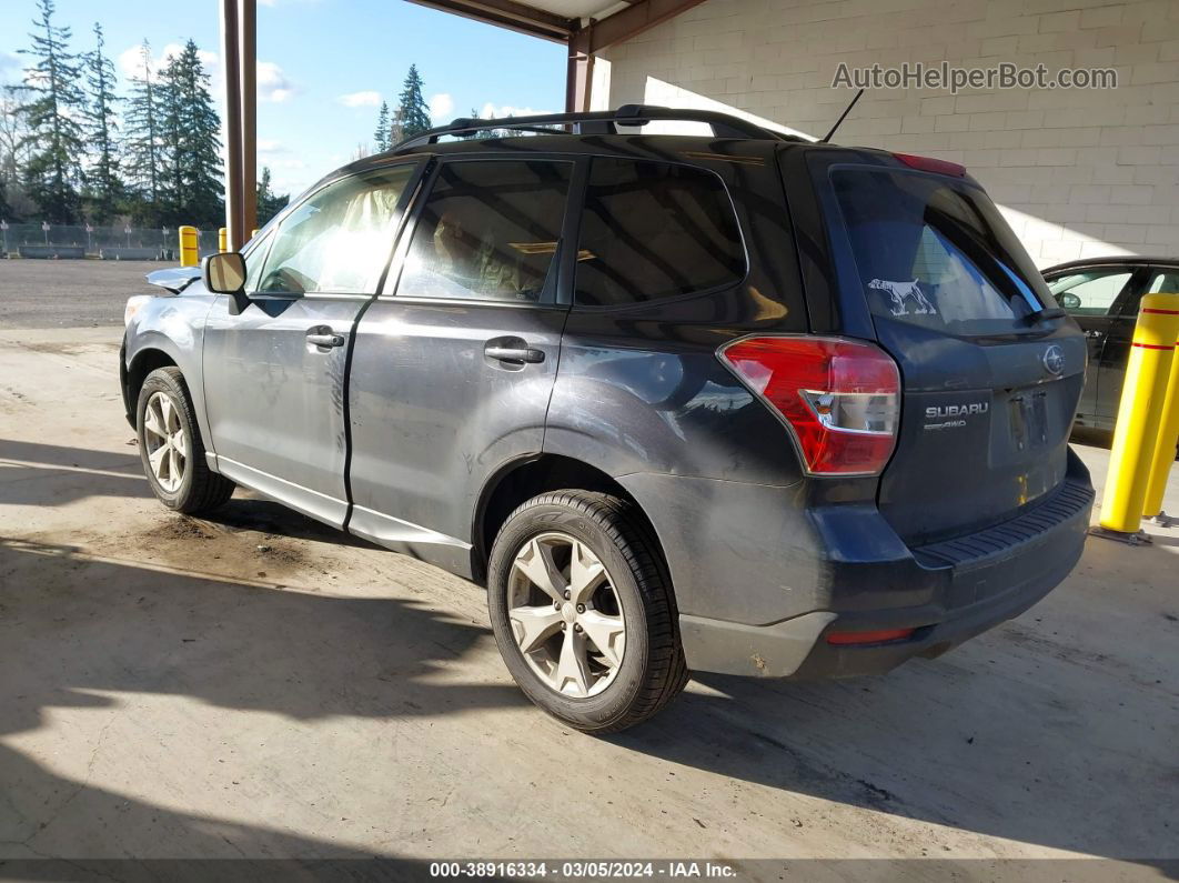 2015 Subaru Forester 2.5i Premium Gray vin: JF2SJADC6FH570533