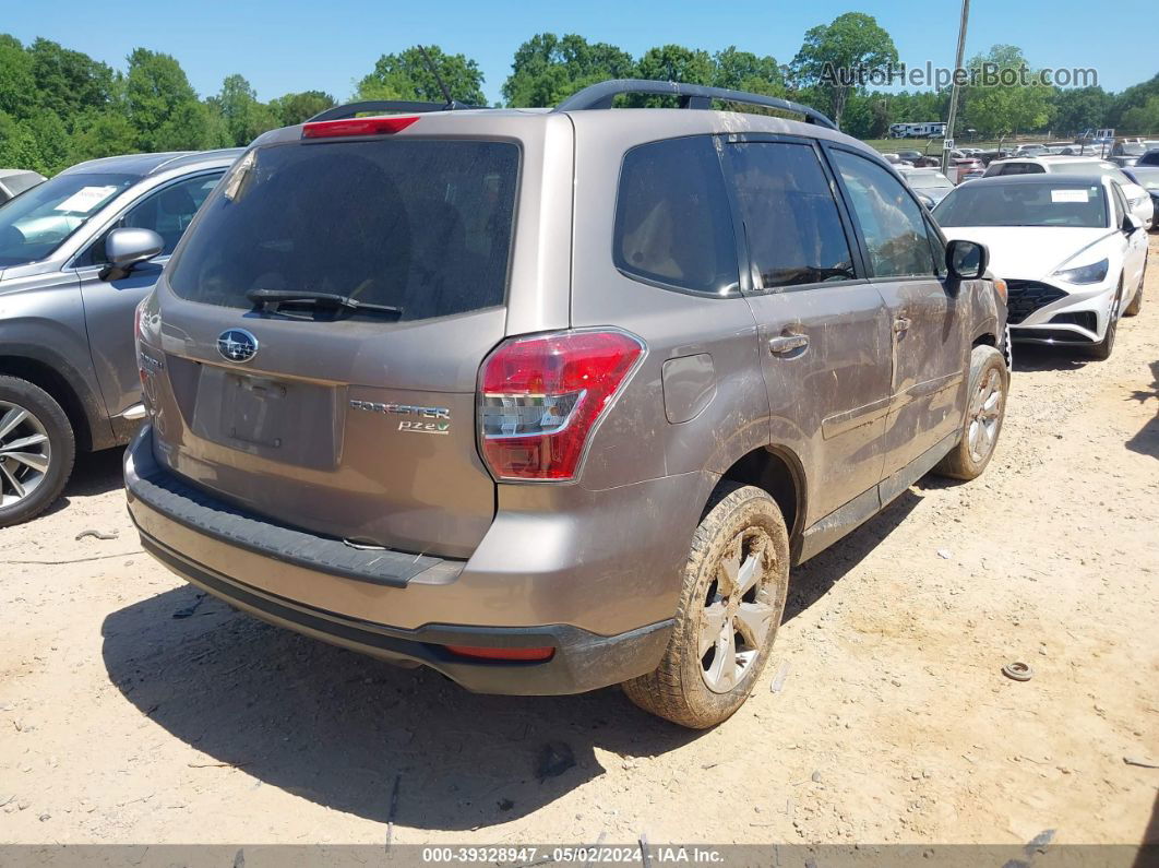 2015 Subaru Forester 2.5i Premium Золотой vin: JF2SJADC6FH584898