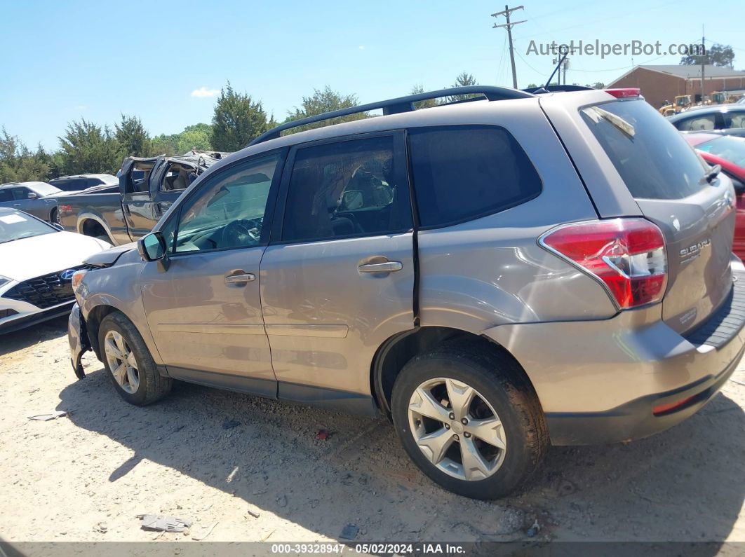 2015 Subaru Forester 2.5i Premium Золотой vin: JF2SJADC6FH584898