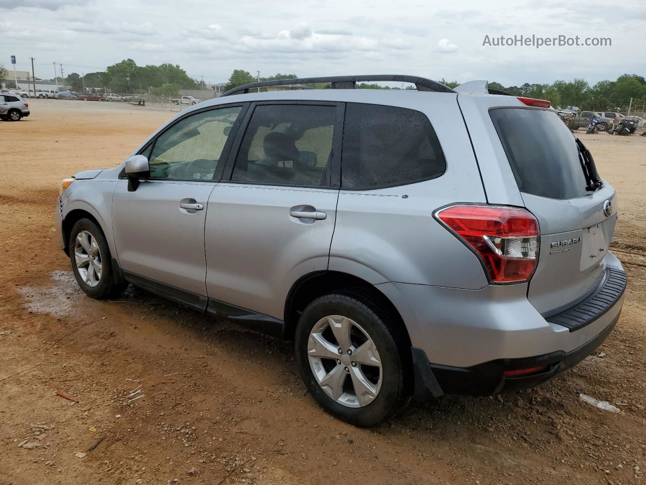 2016 Subaru Forester 2.5i Premium Silver vin: JF2SJADC6GH425476