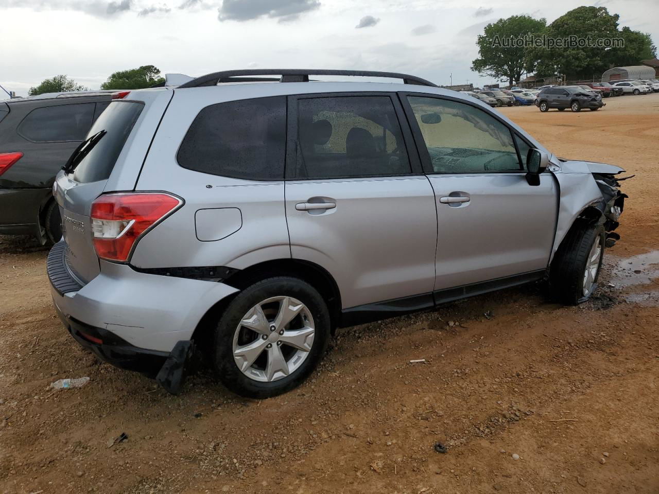 2016 Subaru Forester 2.5i Premium Silver vin: JF2SJADC6GH425476