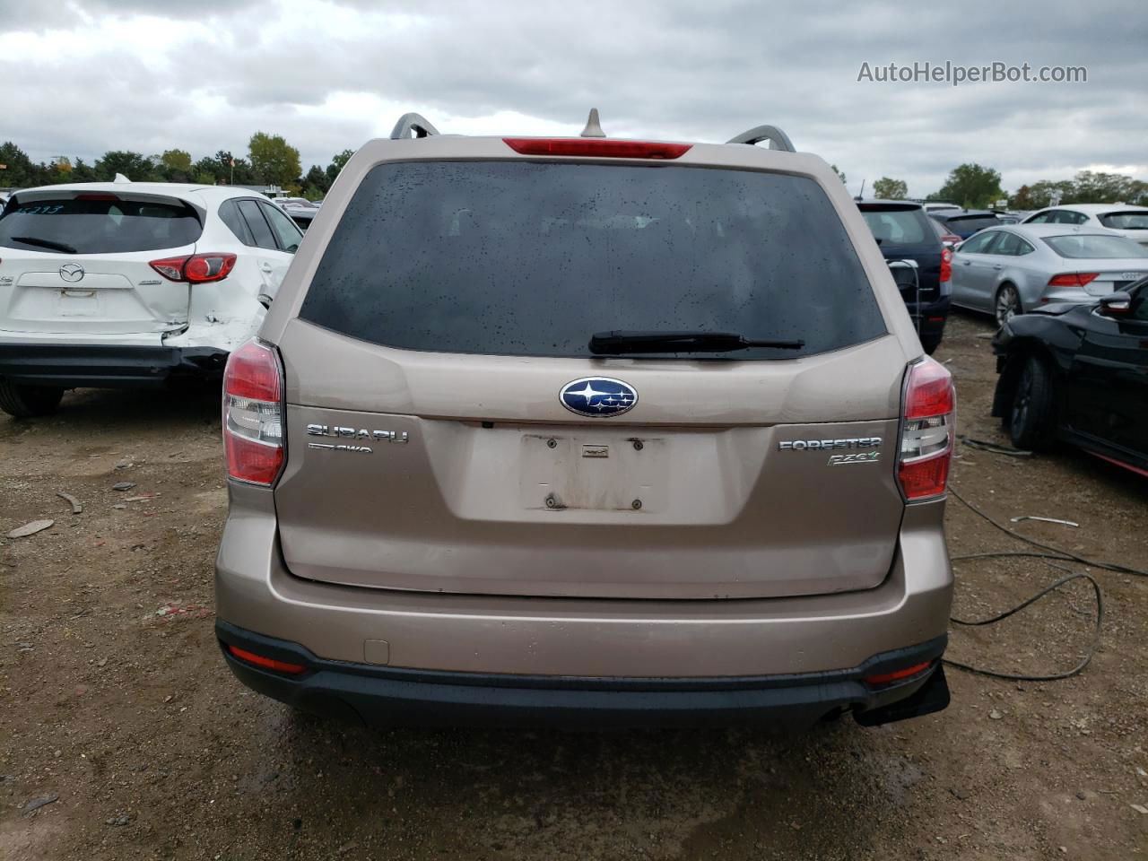 2016 Subaru Forester 2.5i Premium Tan vin: JF2SJADC6GH457795