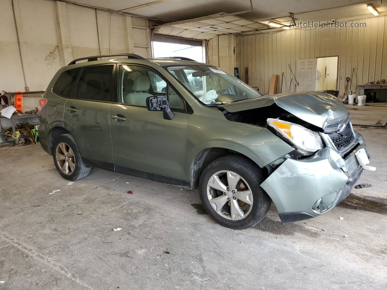 2016 Subaru Forester 2.5i Premium Green vin: JF2SJADC6GH549067