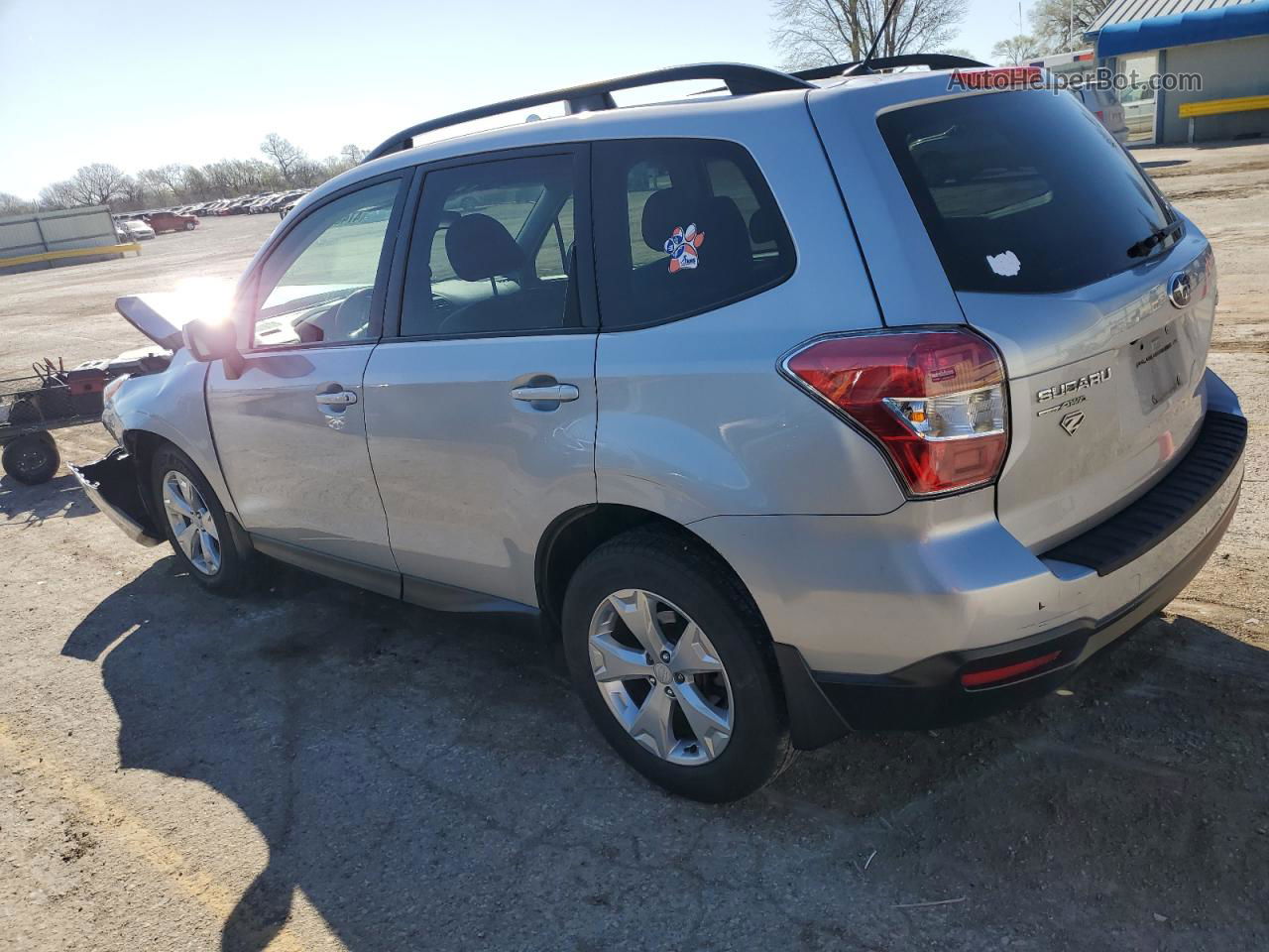 2015 Subaru Forester 2.5i Premium Silver vin: JF2SJADC7FH411925