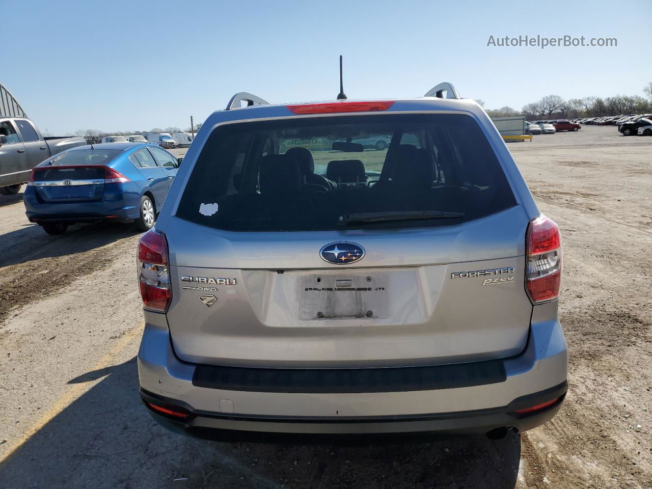 2015 Subaru Forester 2.5i Premium Silver vin: JF2SJADC7FH411925