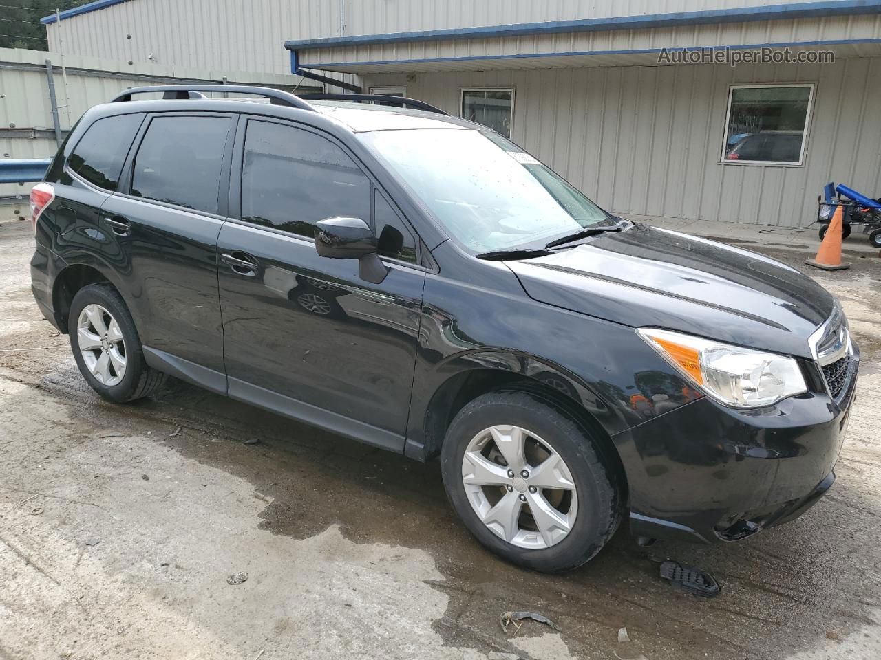 2016 Subaru Forester 2.5i Premium Black vin: JF2SJADC7GH402093