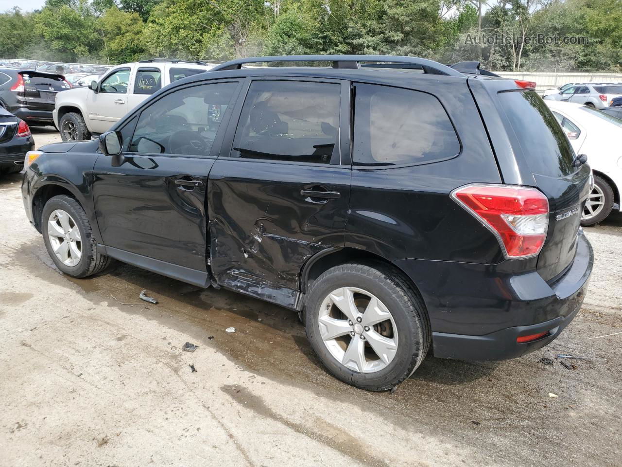 2016 Subaru Forester 2.5i Premium Black vin: JF2SJADC7GH402093