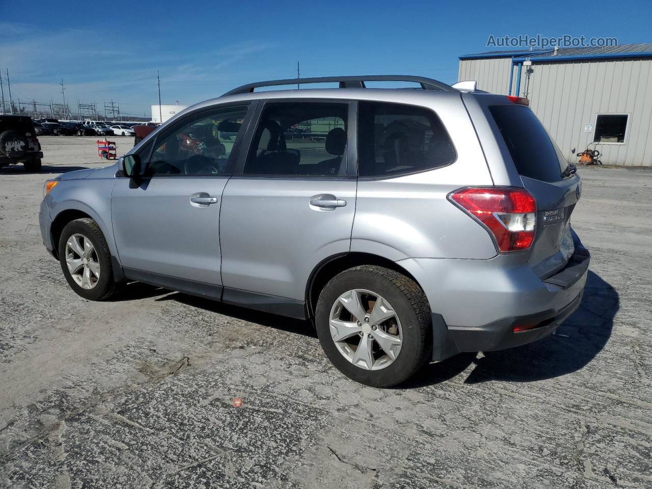 2016 Subaru Forester 2.5i Premium Gray vin: JF2SJADC7GH455635