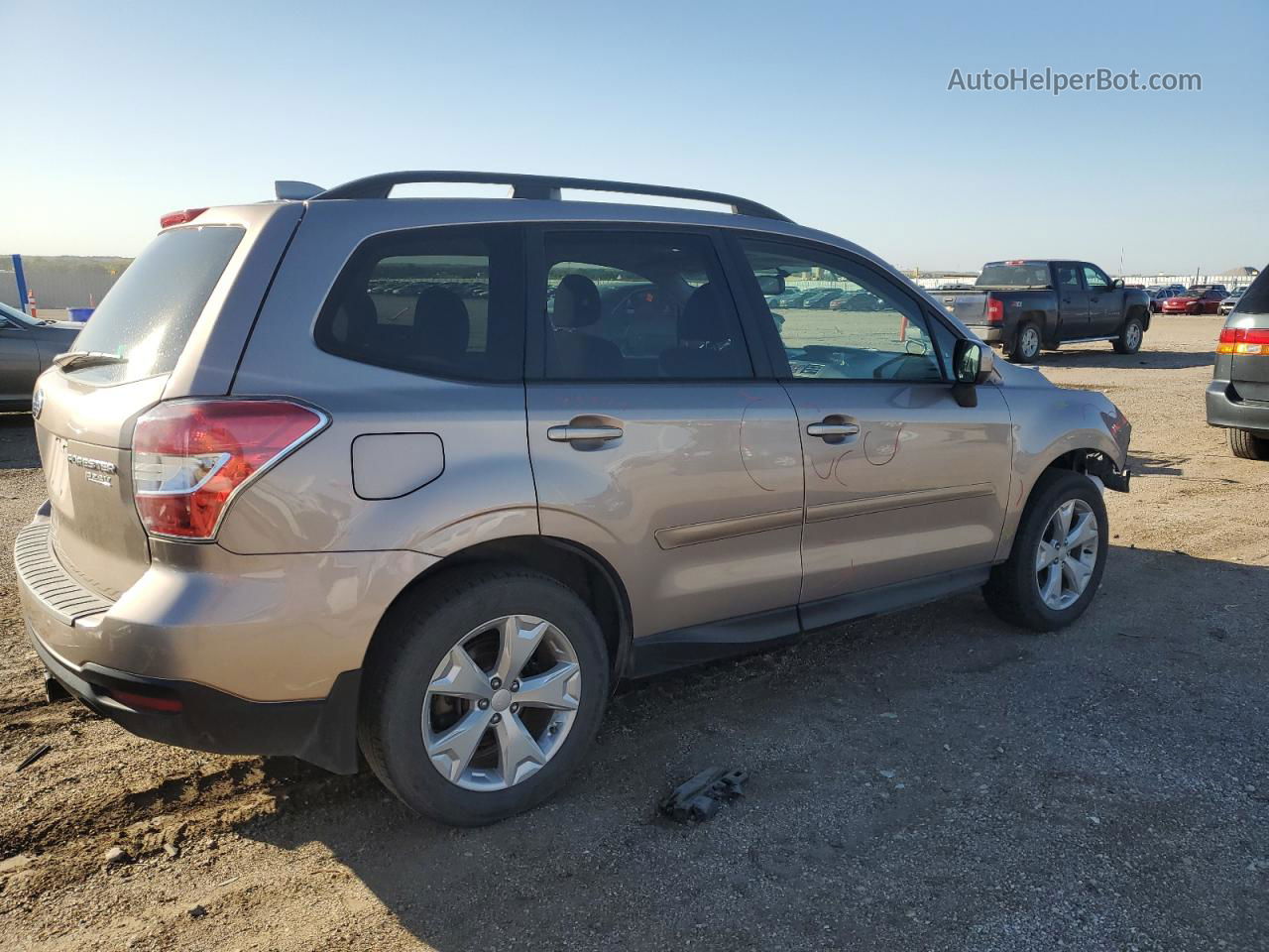 2016 Subaru Forester 2.5i Premium Silver vin: JF2SJADC7GH497240