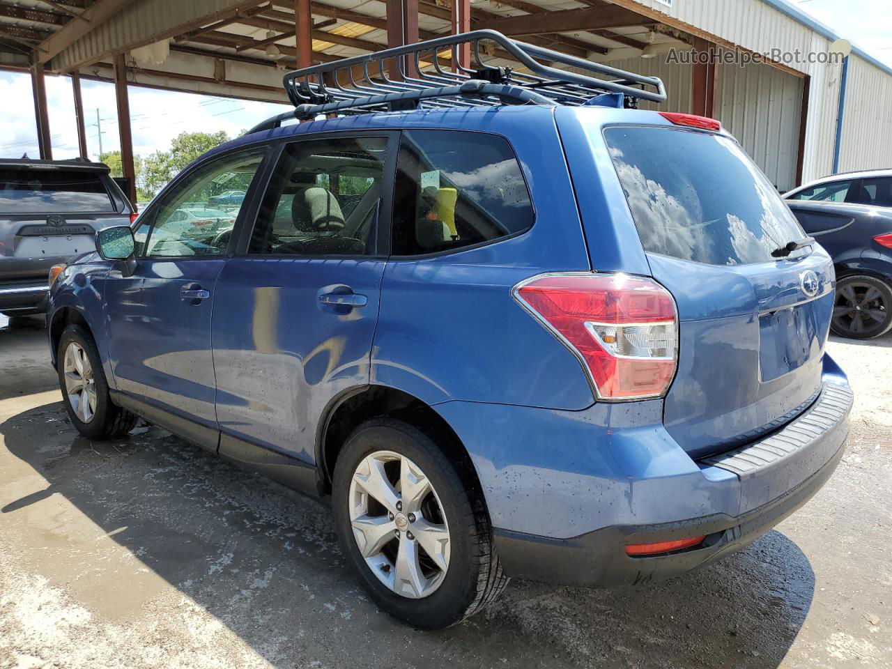 2016 Subaru Forester 2.5i Premium Blue vin: JF2SJADC7GH507345