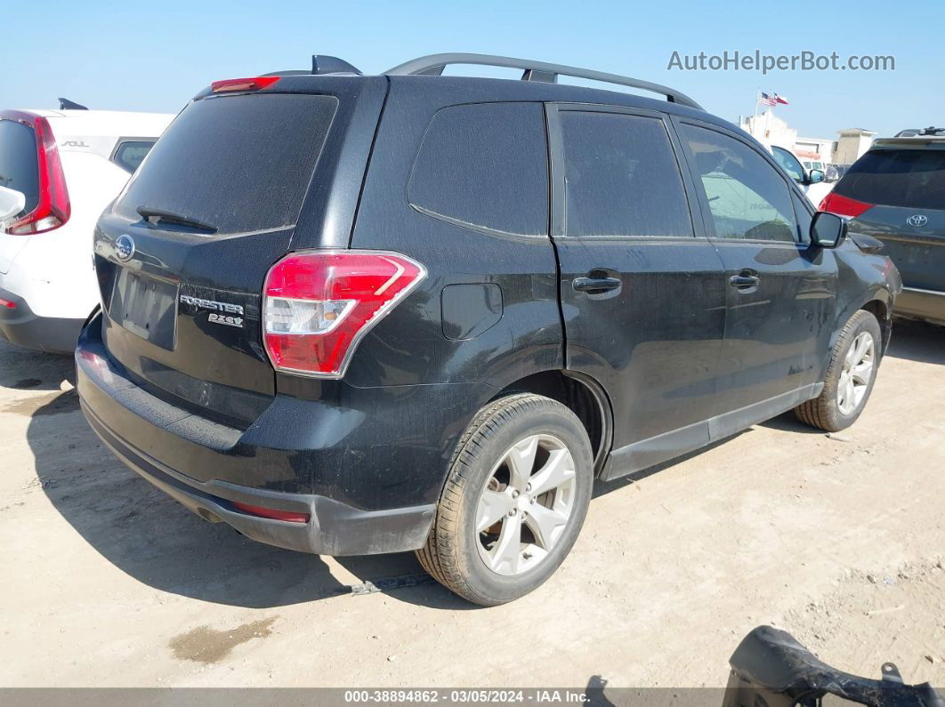 2016 Subaru Forester 2.5i Premium Black vin: JF2SJADC7GH510262