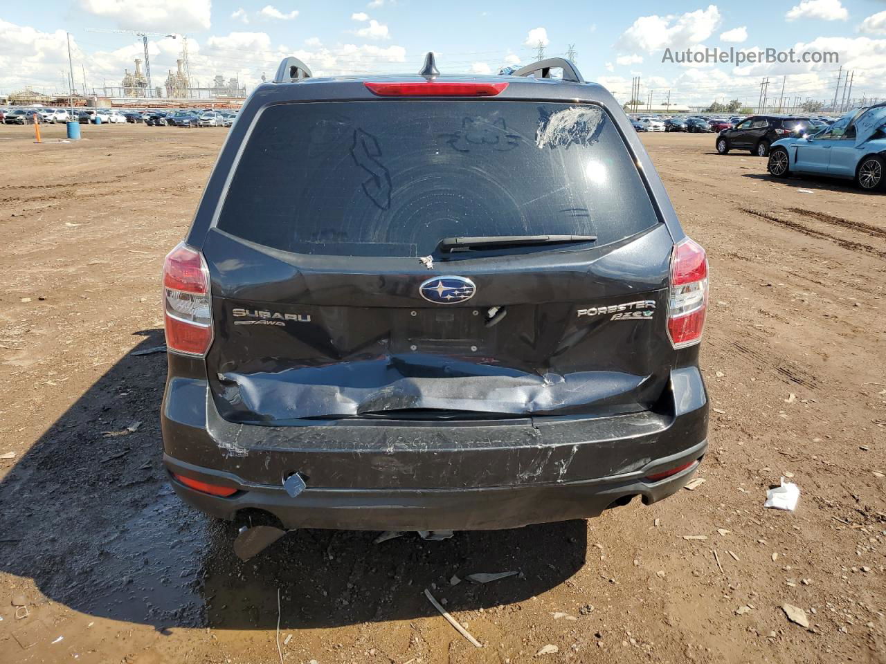 2016 Subaru Forester 2.5i Premium Серый vin: JF2SJADC7GH530169