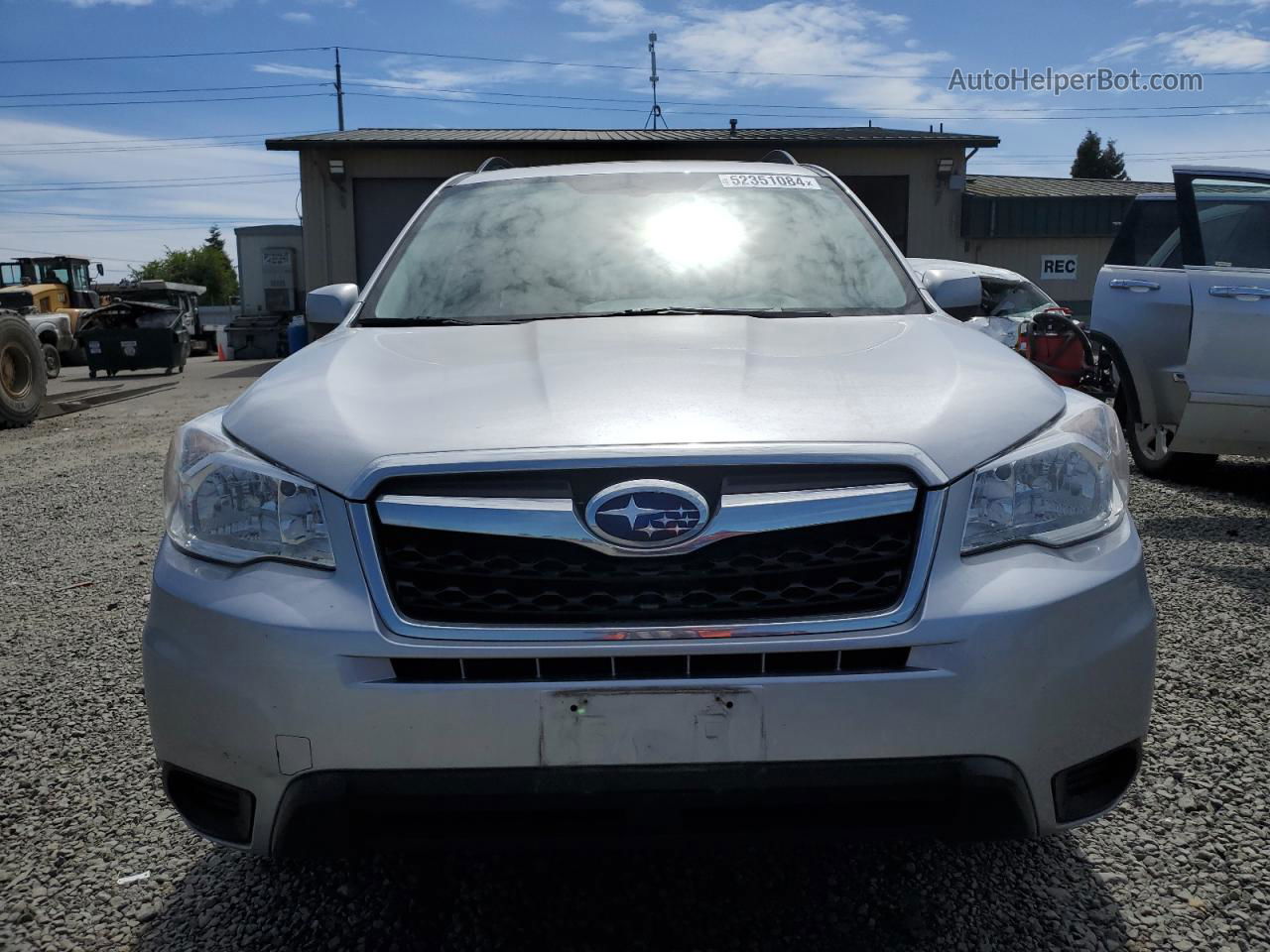 2016 Subaru Forester 2.5i Premium Silver vin: JF2SJADC7GH531676