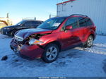 2015 Subaru Forester 2.5i Premium Red vin: JF2SJADC8FH450121